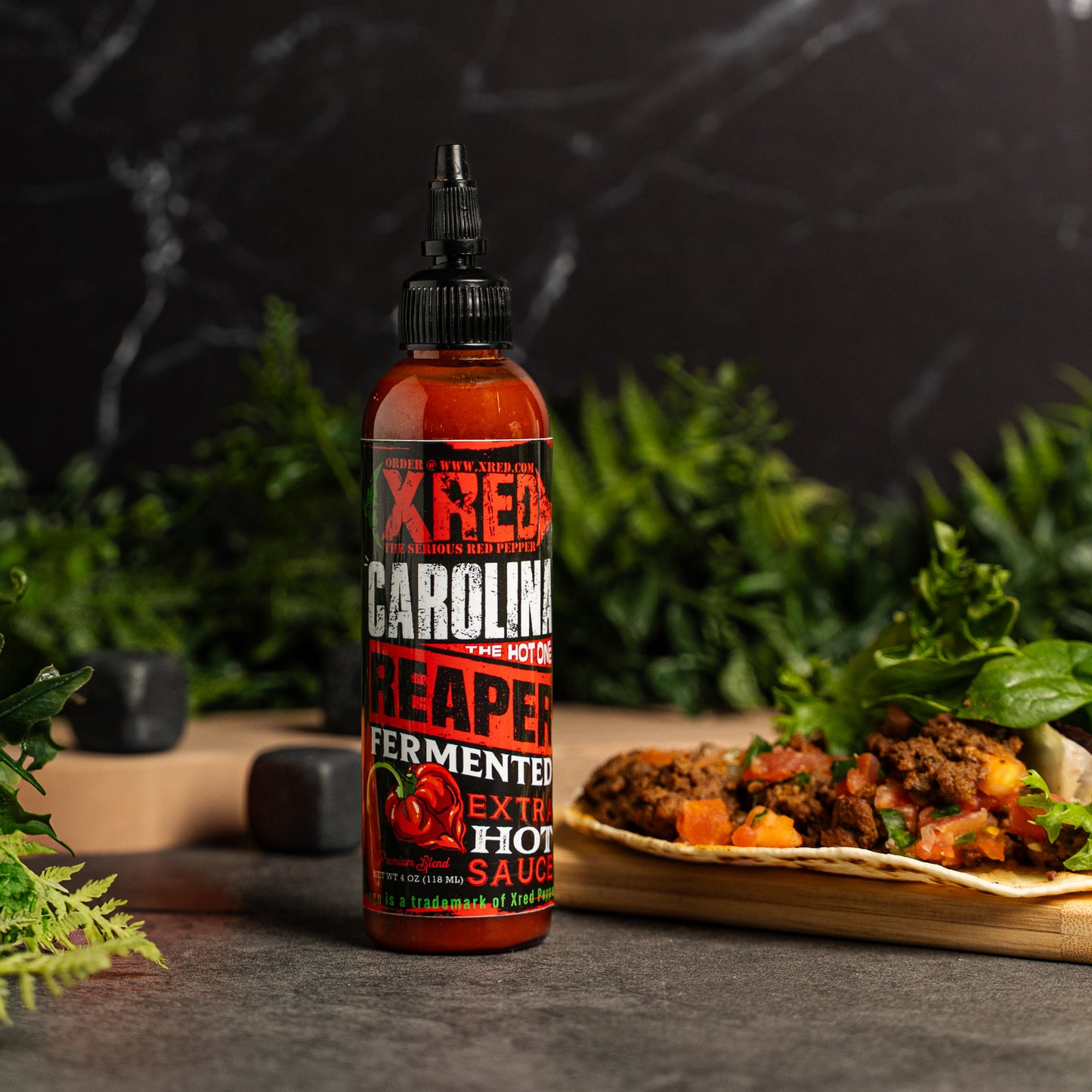 
                  
                    Carolina Reaper Hot Sauce
                  
                